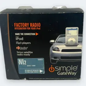 Isni572 Isimple Gateway Factory Radio Upgrade Kit Sirius Satellite Ni2 Infiniti Nissan