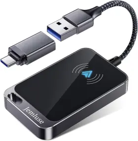 969nfc Jemluse Android Auto Wireless Adapter Innovative Instant Connection Via Nfc Converts Wi