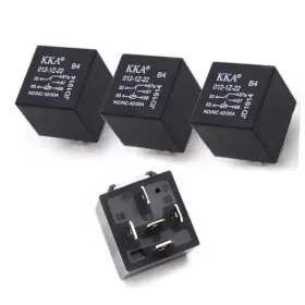 Jewkot Kot192 Pack-4 Car 5 Pin Relay 12v 40a Conversion Starting Dc Heavy Motor