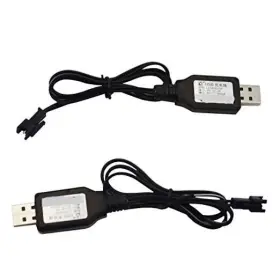 Jinglongjie 710627538137 2 Pack 6.0v 250ma Usb Charger Power Adapter Cable With Sm 2p Connector Plug