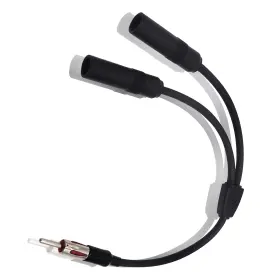 Jittxspq057bl Jitrendo 1 Pcs Black Car Am Fm Radio Antenna Splitter Adapter Small Jittxspq057bl Jitrendo 1 Pcs Black Car Am Fm Radio Antenna Splitter Adapter Small