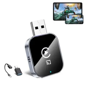 B0fsr416zg Jrrese Wireless Carplay Adapter For Android 3 In 1 Airplay Mirror Seamless