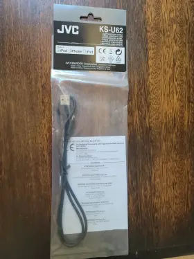 Ks-u62 Jvc Iphone -ipod Lightning-usb Cable -nip. -7b Ks-u62 Jvc Iphone -ipod Lightning-usb Cable -nip. -7b