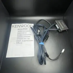 Kca-ip500 Kenwood Ipod Interface Car Stereo Hook Up With Manual