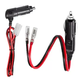 Koqicall 661757252236 Cigarette Lighter Male Plug Cb Radio Power Cord 12v Fused Replacement Plu