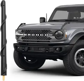 Ks107fb Ksaauto Short Antenna For Ford Bronco 2021-2025 Stubby 7 Inch Black