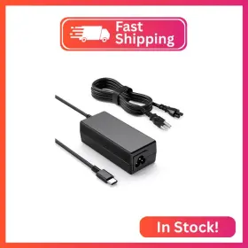 Sk90a200225 Kuiyin 45w Usb C Laptop Charger Compatible With Hp Chromebook X360 14 14-ca051wm 14-ca0