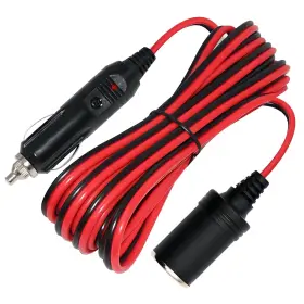 Kc-ca-32 Kuncan Cigarette Lighter Extension Cord Plug 13ft - 14awg Car Charger Cable Kc-ca-32 Kuncan Cigarette Lighter Extension Cord Plug 13ft - 14awg Car Charger Cable