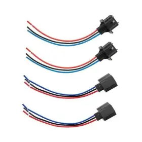 Lainloy-lnoy-398 Lainloy 4pcs 9008 H13 Car Headlight Connector Female And Male Socket Adapter 2 Types