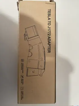 J1772-tesla-60a Lectron Tesla To J1772 Ev Charger Adapter 60a 250v Ac Nacs Electric Vehicle