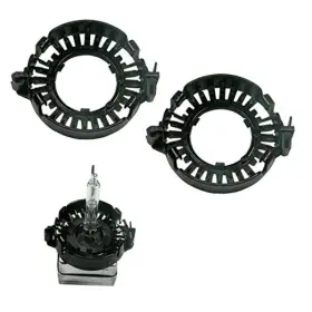 Lr-d1 Led Lighting 2x D1s D3s Hid Xenon Bulb Adapter Headlight Retainers Clip Ring Holders