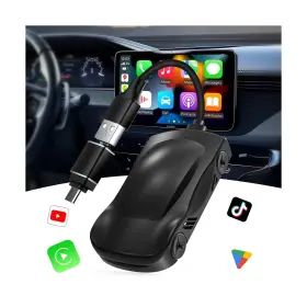 Lfomni 717242229297 Wireless Carplay Adapter For Netflix Magic 3-in-1 Box With Android Auto And Ca