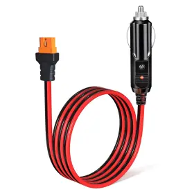 Magiktech Mk-cigxt60i Xt60i Car Charge Cable 12awg 20amp 12v 24v Cigarette Lighter Plug To