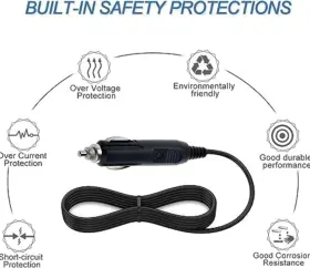 B269256625 Marg Car Dc Adapter For Power Beam Model No. Acd039 Mobile Powertek 5-in-1 E #3