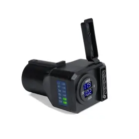 Mp-v1 Master Tailgaters Multiple-tow Trailer Hitch Adapter With Led Indicators And Voltage Displays Mp-v1 Master Tailgaters Multiple-tow Trailer Hitch Adapter With Led Indicators And Voltage Displays
