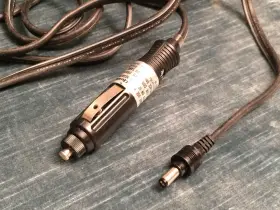 8381-1b Matsushita Auto Cigarette Lighter To 5.5mm Female/male Appliance 12 Volt Power Cable Fused