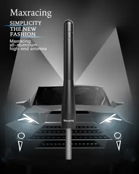 Mal200 Maxracing Short Aluminum Antenna Compatible With F150 Pickup Truck 1997-2024 #2