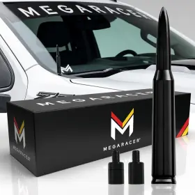 Mega Racer 810027414427 Truck Antenna - Chevy Silverado 1500 And Gmc Sierra Accessories Black