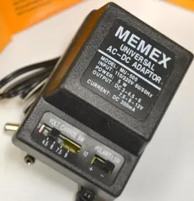 Mu500 Memex Universal Ac-dc Adaptor - 6 Way Plug. Lot Of 4 #2