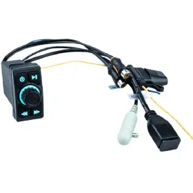 Sbt2 Memphis Audio 702588217954 New Marine Rocker Switch Bluetooth Controller With Aux And Usb 1yr