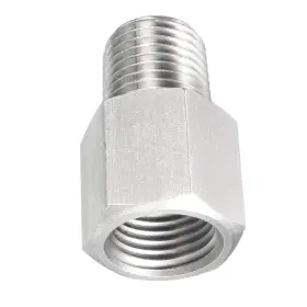 Metallixity 617662243951 Pipe To Fitting Adapter 1/4 Npt Male X G Female Diy
