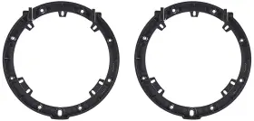 82-7805 Metra 380803854605 6 Inch To 6-3/4 Speaker Plate Adapter For Honda Civic 2006-2011 Black
