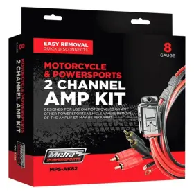 Mps-ak82 Metra Two Channel Motorcycle Amplifier Kit #3 Mps-ak82 Metra Two Channel Motorcycle Amplifier Kit #3