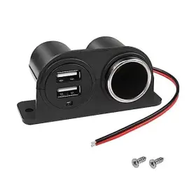Mili020 Mili Dianzi Dual Usb Cigarette Lighter Socket Power Outlet Car Charger 3.1a