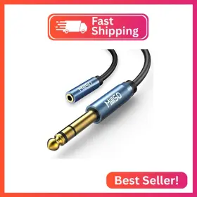 Mtf635-300 Millso 1/4 To 3.5mm Headphone Adapter 10 Feet Trs 6.35mm Male 1/8