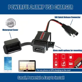 0609a Motopower Waterproof Motorcycle Usb Charger Phone Tablet Gps Camera Etc. Easy Installation #3 0609a Motopower Waterproof Motorcycle Usb Charger Phone Tablet Gps Camera Etc. Easy Installation #3