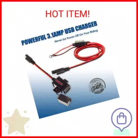 Mp0609 Motopower 3.1amp Motorcycle Usb Port Kit Sae To Adapter - Charger #2