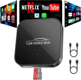 B0fqt5xyxh Mty Wireless Carplay And Android Auto Adapter Built In Netflix Youtube 3-in-1 Car Play