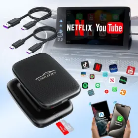 Q26035 Mty 3 In 1 Wireless Carplay Adapter And Android Auto Netfl Q26035 Mty 3 In 1 Wireless Carplay Adapter And Android Auto Netfl