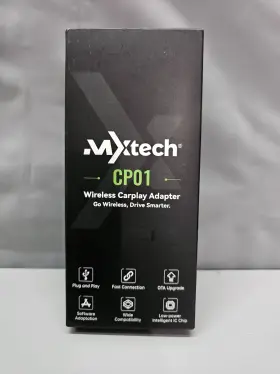 Cp01 Mxtech Wireless Carplay Adapter New In Box With Cable And Manual Cp01 Mxtech Wireless Carplay Adapter New In Box With Cable And Manual