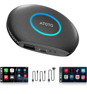 Cb6a-bk Myatoto Ai Box Carplay Wireless Adapter/android Auto Convert All Wired To