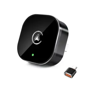 Ec14-mz02 Mycimre Wireless Carplay Adapter And Android Auto 2-in-1 Dongle Black
