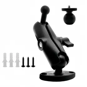 Nksrcp 030313 25mm To 17mm Ball Adapter With 1ftft Diamond Mount Base Type B Black