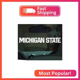 Nudge Printing Qs-za6g-o3ok Michigan State University Sticker Msu Spartans Heavy-duty Waterproof Car Decal F