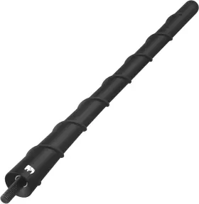 One250 313022623653 8 Inch Spiral Flexible Copper Core Antenna Compatible With Ford Black