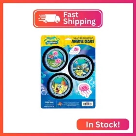 90239213 Open Road Brands Spongebob Squarepants Adhesive Vinyl Decal Set - Fun Porthole Stickers
