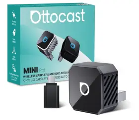 5091308803200099 Ottocast Mini 3.0 Black 2-in-1 Wireless Carplay Android Auto Adapter Nib Msrp 79
