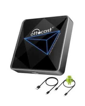 A2air Ottocast 661631002964 Wireless Android Auto Adapter Pro 2024 Upgrade Car Ad