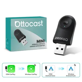 Ca505t Ottocast 2in1 Usb Wireless Carplay Android Auto Adapter Without Ne-click Disconnect Ca505t Ottocast 2in1 Usb Wireless Carplay Android Auto Adapter Without Ne-click Disconnect