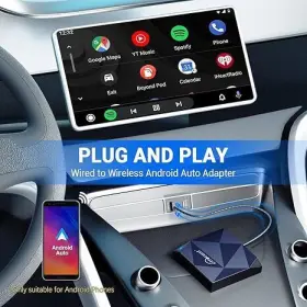 A2air Ottocast Cp79 Wireless Android Auto Adapter 13s Auto-connect Fast Speed - Blue #3