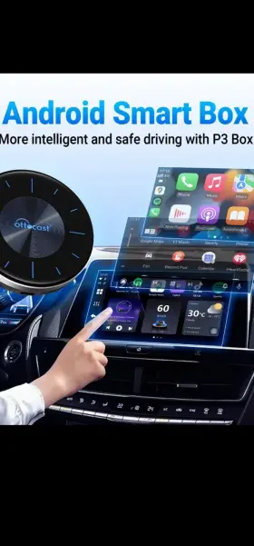 Pcs46 Ottocast P3 Ai Box Android 12 Wireless Carplay And Auto