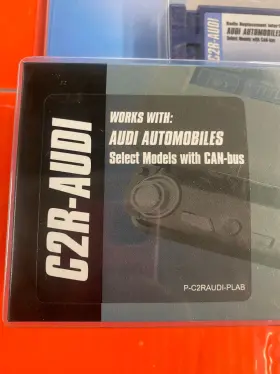 Pac 606523108744 C2r-audi Radio Replacement Interface For Audi Models With Can-bus 2004-2010 #2