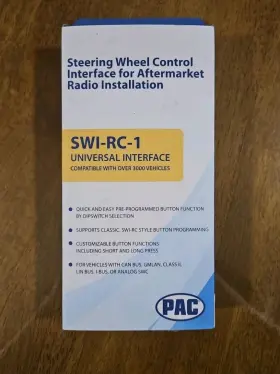 Sw1-rc-1 Pac Universal Interface Steering Wheel Control