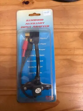 13-rca Pacific Image Electronics New Pie Kenwood Knw/13-rca Auxiliary Input Adapter