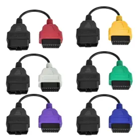 Obd2 Parannic 787942695678 Adapter 6pcs For Multiecuscan Cable 6 Colors
