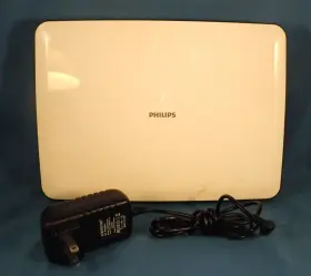 Pet941d Philips Pet941d/37 - White 9 Inch Lcd Portable Dvd Player And Ac Power Supply #2